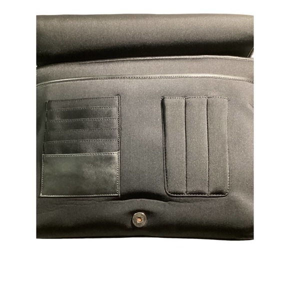 Nine West light weight scuba fabric computer/messenger bag - Picture 2 of 2